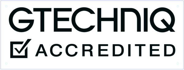 Gtechniq Accredited Acrylic Sign
